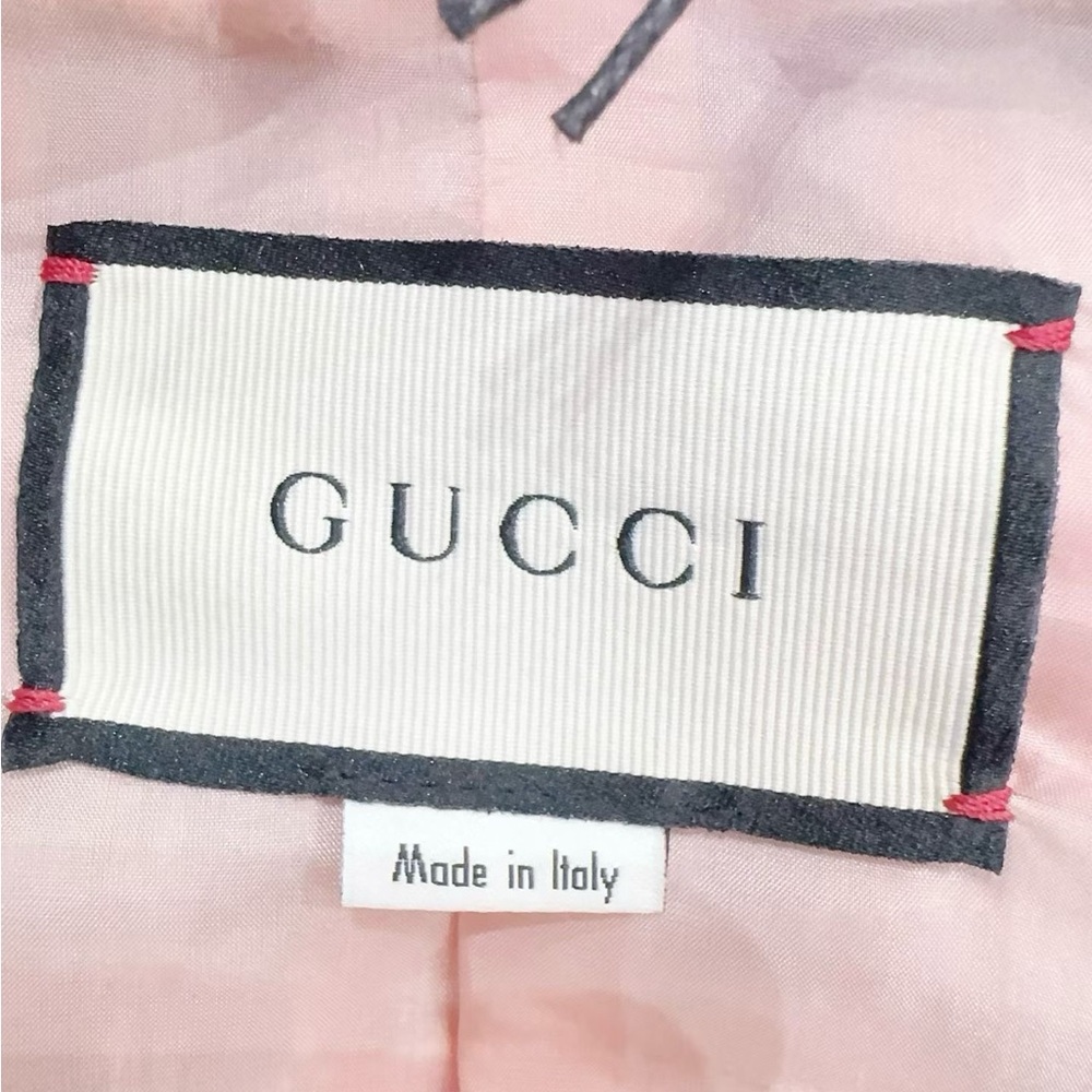 ❌sold❌Authentic Gucci Red and Blue Tweed Jacket - Picture 4 of 6